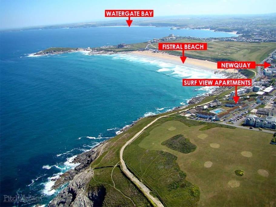 34 Surfview Beach House Newquay  Luaran gambar